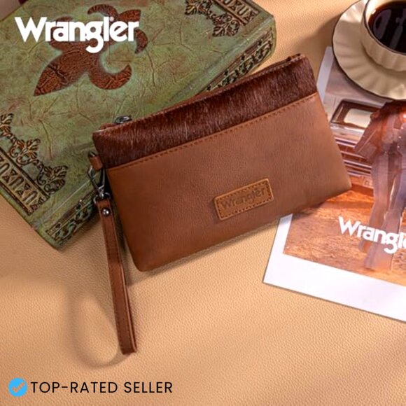 Large Capacity Wristlet Clutch Minimalist Chic Detachable Strap Phone Organizer